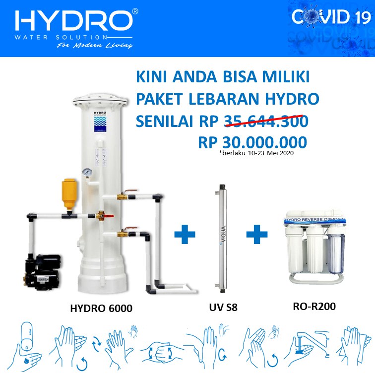 Institut Pertanian Bogor yakin dan percaya dengan kualitas air hasil filtrasi Filter Air HYDRO yang digunakan untuk kegiatan praktikum di Laboratorium Kimia. Air menjadi aman, segar, dan jernih